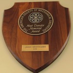The American Society of Mechanical Engineers presented the Heat Transfer Memorial Award to Dr. Javad Mostaghimi by in 2012
Photo Credit: Dr. Javad Mostaghimi