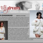 Mitra Ghavamian-Taffy Dream Fashion magazine-Black Fashion Week - Montreal, 2014,
Photo Credit: Mitra Ghavamian