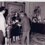 Nowruz Ball at the ROM 1992
From right: Dr Shayagan, Ms. ZiaMolok Dorodi, Ms. Mahvash Majidi and Amad Majidi
Photo Credit: Ms. Mary Faghani