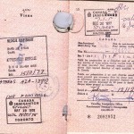 Student Visa issued at Tehran on Dec 12, 1977
Entrance Stamp on Dec 20, 1977
Photo Credit: Esfandiar Nik Khah