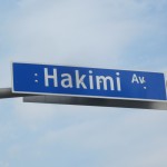 Hakimi Ave
The City changed the name of Lebovic Avenue (located west of Warden Avenue, between Eglinton Avenue East and Ashtonbee Road) to Hakimi Avenue on Oct 18, 2008.
The street was chosen in part because a 20-year old Hakim Optical outlet was relocated when the City extended Lebovic Avenue in 2007. The City generally does not name streets after living people, but an exception was granted out of respect for Hakim’s entrepreneurial, business and philanthropic achievements.