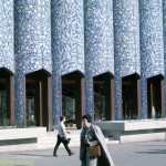 6-This is an excellent photo detailing the fine artwork on the exterior of the Iran Pavilion at Expo 67. Photo credit: © Bill Dutfield
